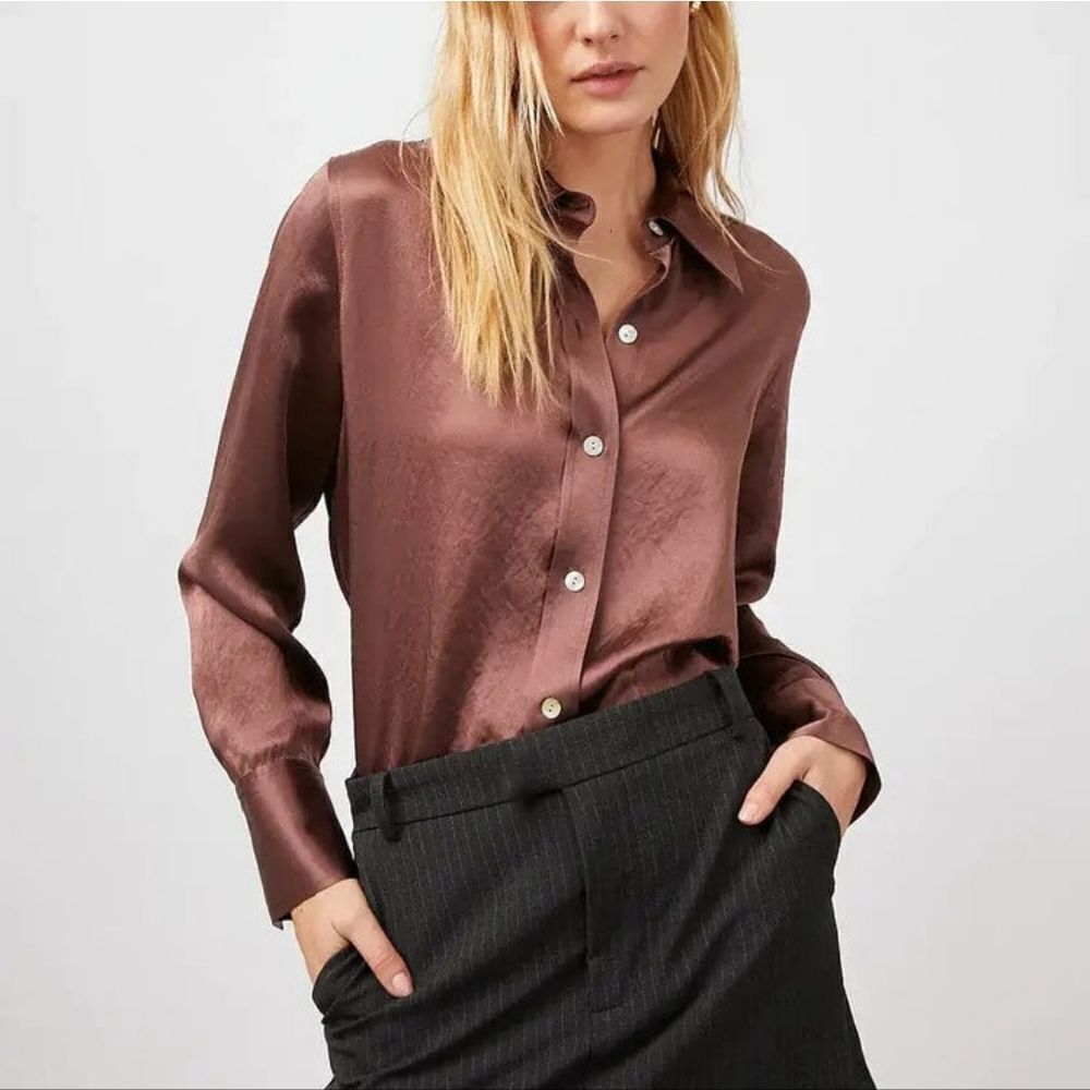 Rails andrea top in nutmeg